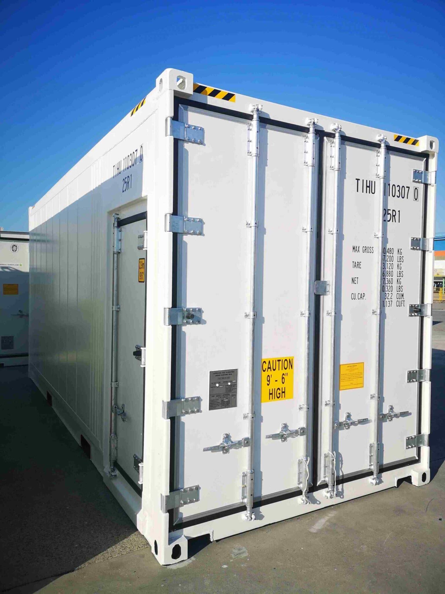 20ft Hoge Kubus Koelcontainer met Zijdeur PA – Transcorp Containers ...